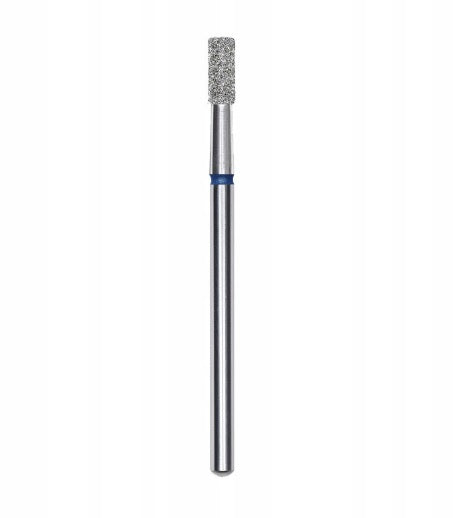 STALEKS PRO Frez Diamentowy Walec Cylinder Niebieski 2,5 × 6 mm FA20B025/6