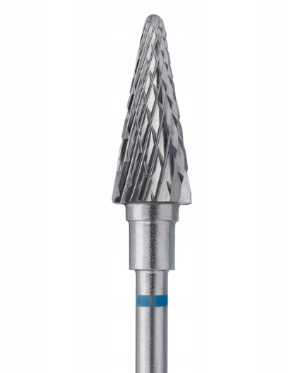 Staleks Pro Frez z węglika spiekanego FT71B060/14 stożek choinka niebieski
