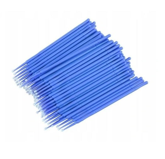 Microbrusher Aplikatory bezwłókienkowe – Niebieskie Regular 2,5 mm 100 sztuk