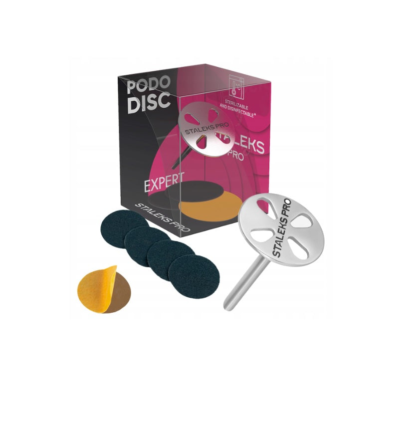 Staleks Pododisc Tarcza Dysk Long S 15 mm + 5 Nakładek #180 PDLSET-15