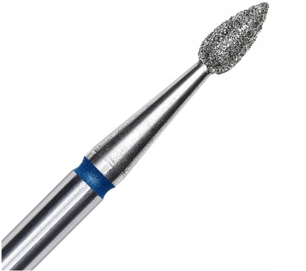 Staleks Frez Diamentowy Kropla Łezka Niebieski 2,3 mm FA40B023/5