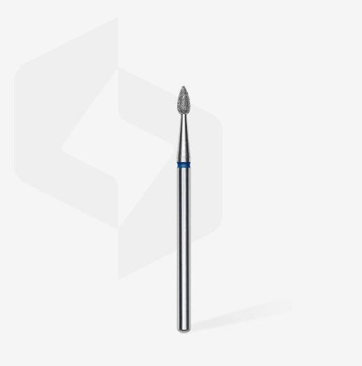 Staleks Frez Diamentowy Kropla Łezka Niebieski 2,3 mm FA40B023/5