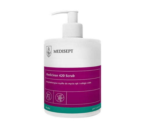 MEDISEPT SCRUB 500ML MYDŁO W PŁYNIE ANTYBAKTERYJNE