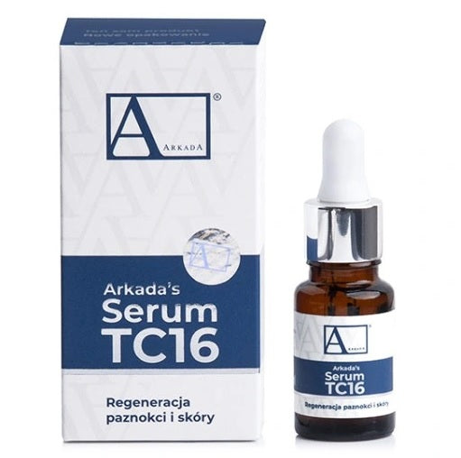ARKADA SERUM KOLAGENOWE TC16 Do Paznokci Regeneracja Skóry Odbudowa 11 ml